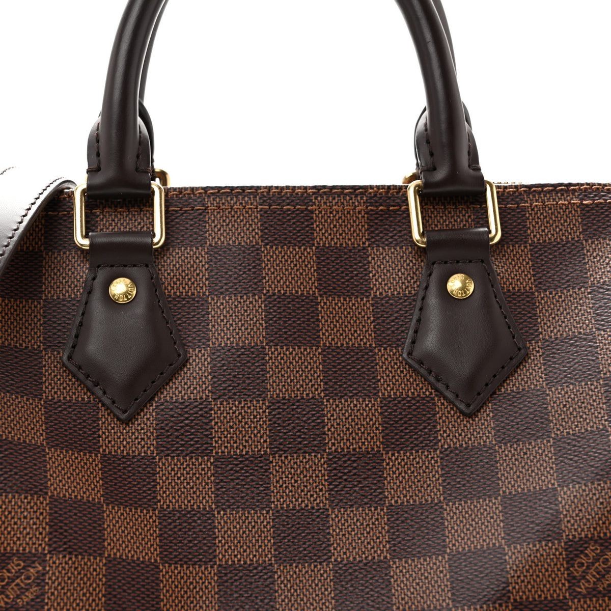 Louis Vuitton Damier Ebene Speedy Bandouliere 25 7 of 12