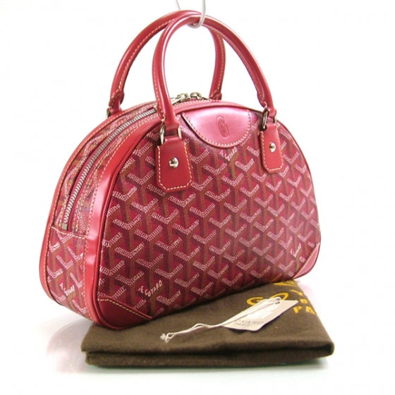 Goyard Saint Jeanne PM Mini Bowler Red 3 of 8