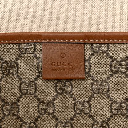 Gucci GG Plus Monogram Medium Signature Web Loop Tote Light Brown 5 of 9