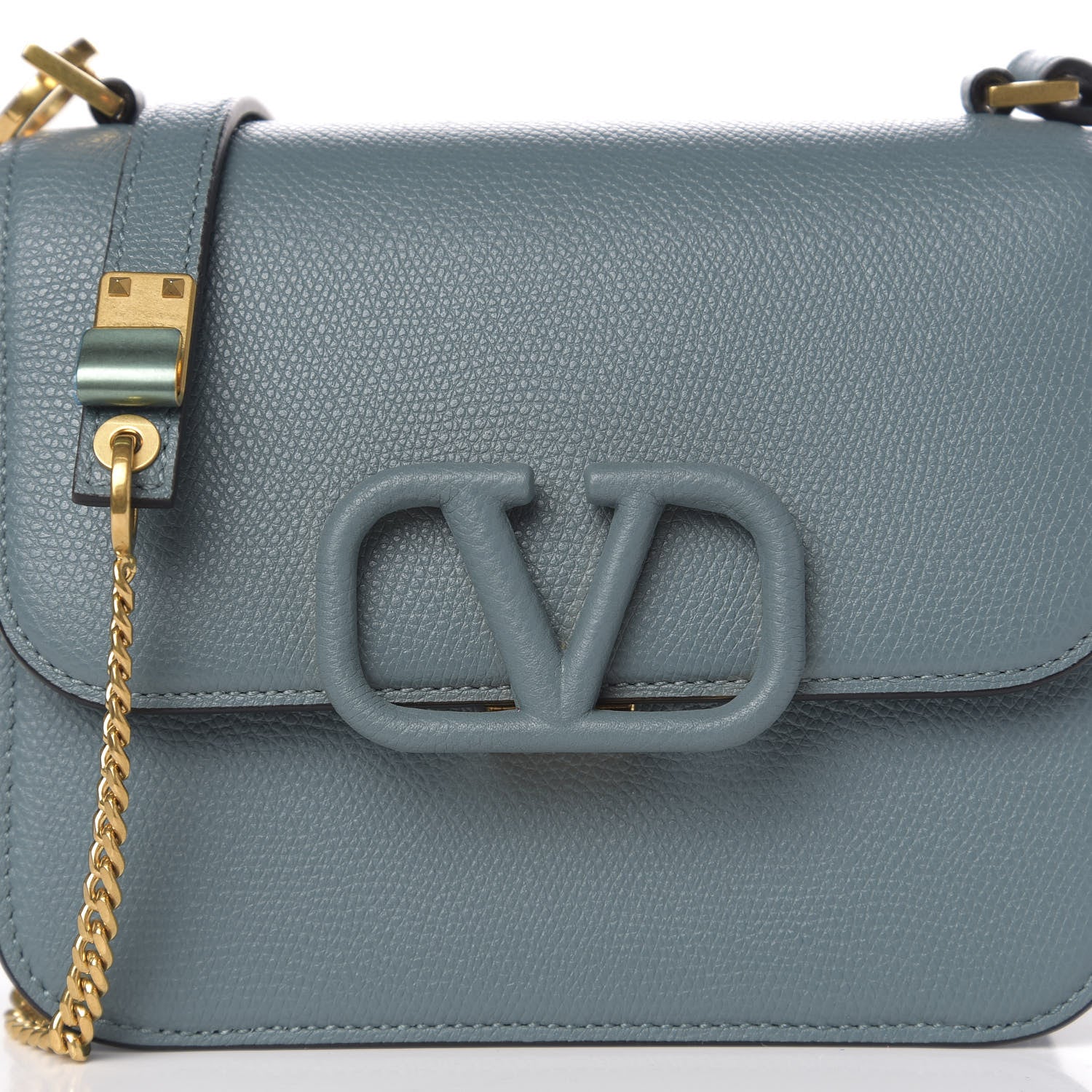 Valentino Garavani Grainy Calfskin Small VSling Shoulder Bag Amadeus 9 of 9