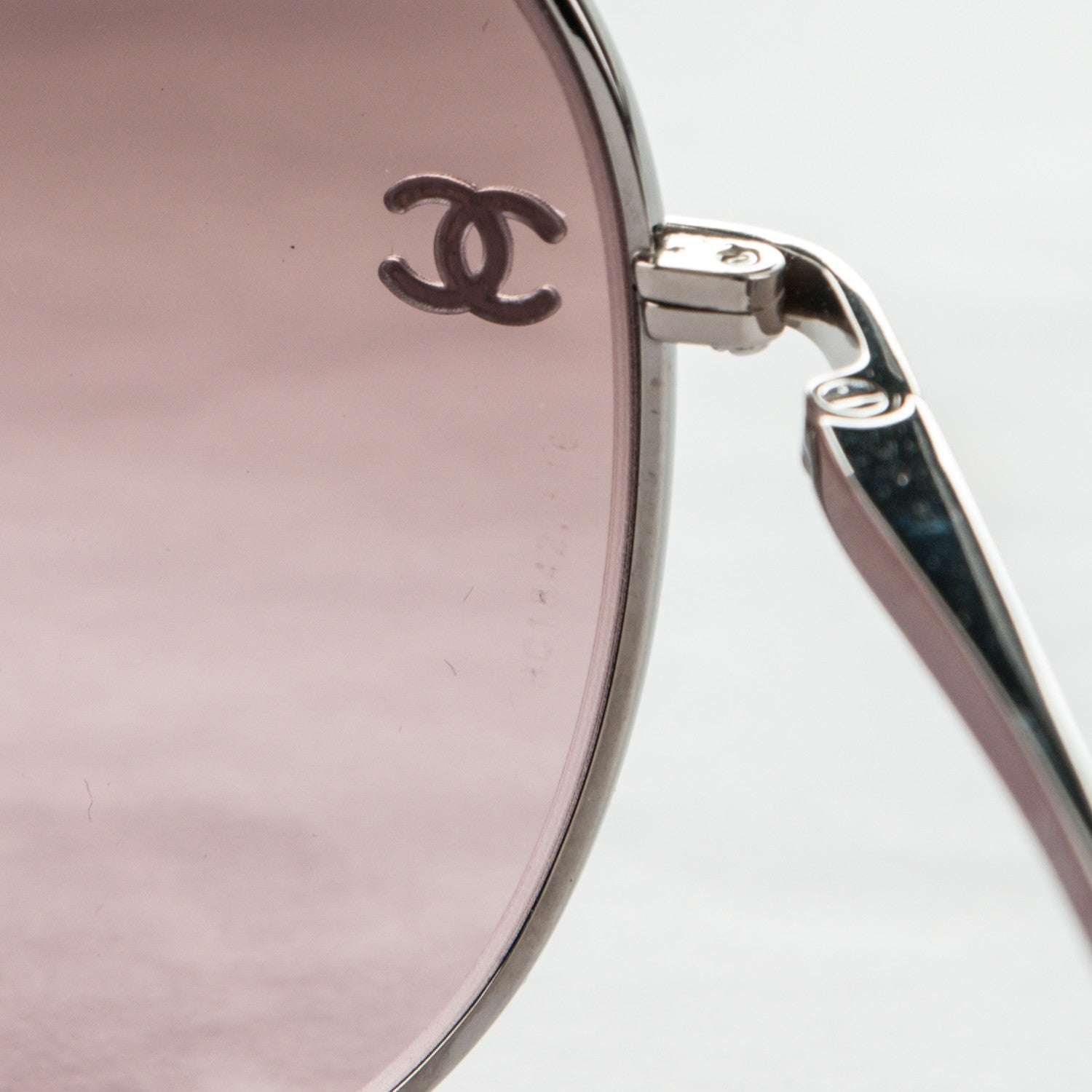 Chanel CC Aviator Sunglasses 4189-T-Q Pink 6 of 6