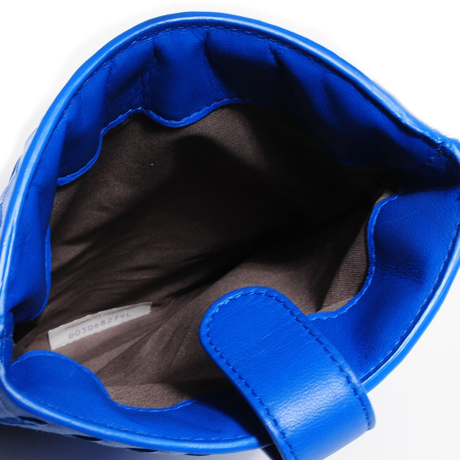 Bottega Veneta Nappa Intrecciato Mini iPad Case Signal Blue 5 of 8