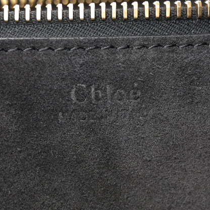 Chloe Shiny Calfskin Small Marcie Hobo Bag Black 6 of 10