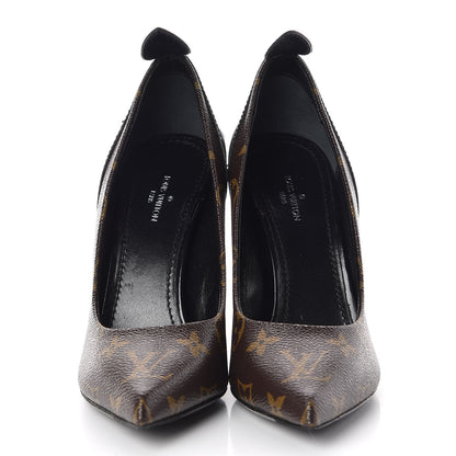 Louis Vuitton Calfskin Monogram Rodeo Queen Pumps 36 2 of 7