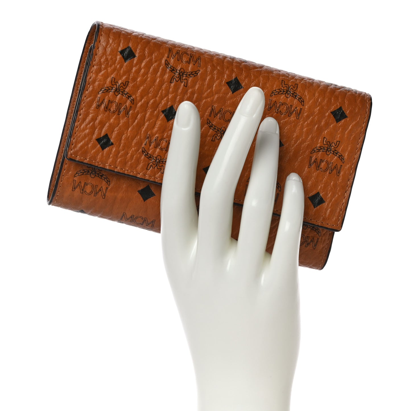 Visetos Trifold Wallet Cognac