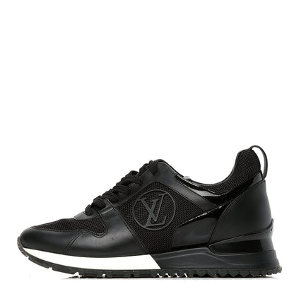 Louis Vuitton Calfskin Run Away Sneakers 36 Black 1 of 5