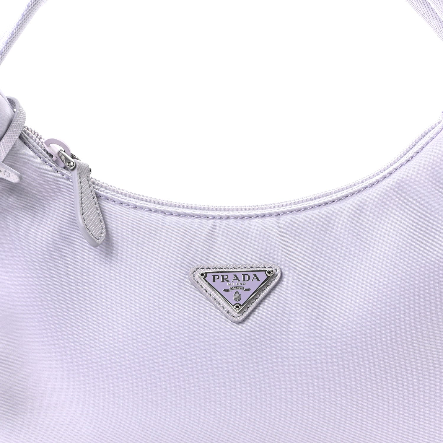 Prada Re-Nylon Saffiano Mini Re-Edition 2000 Bag Glicine 8 of 10