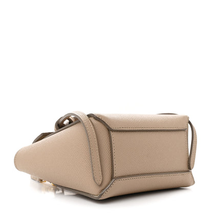 Celine Grained Calfskin Pico Belt Bag Light Taupe 4 of 10
