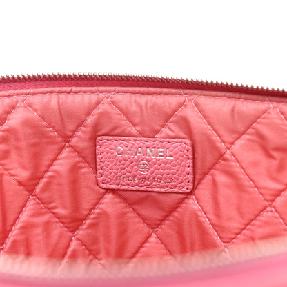 Chanel Caviar Quilted Large Cosmetic Case Rose Pink 6 of 7