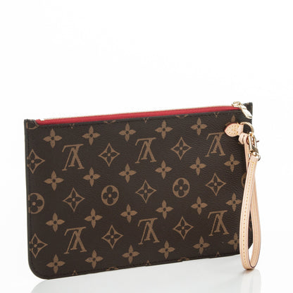 Louis Vuitton Monogram Neverfull MM GM Pochette Cherry 3 of 7