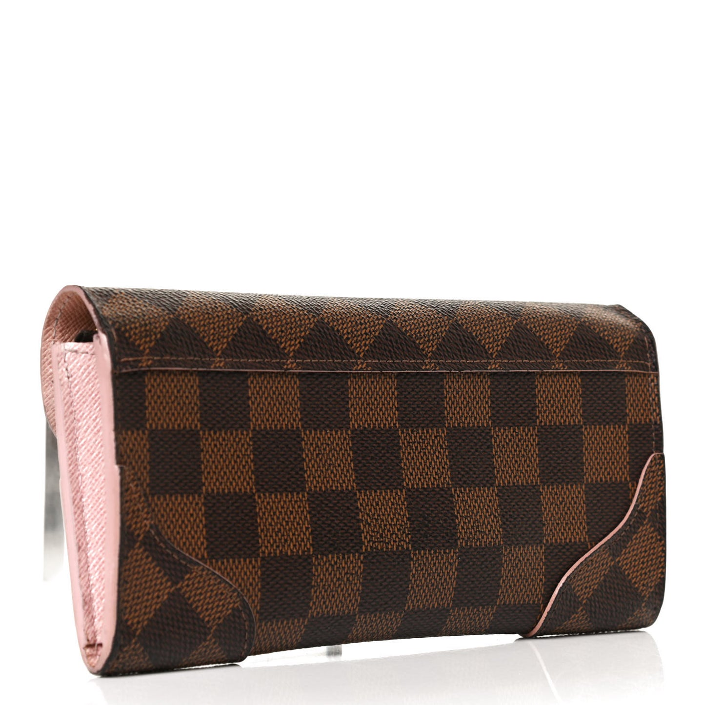 Damier Ebene Caissa Wallet Rose Ballerine