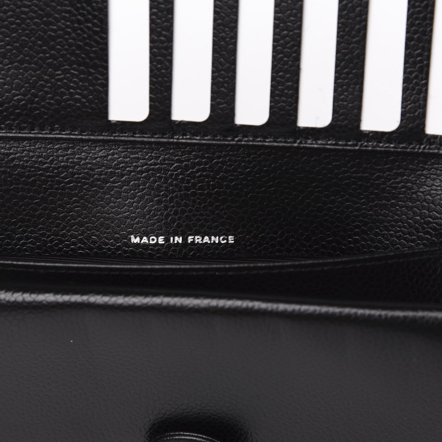 Caviar Timeless CC French Wallet Black