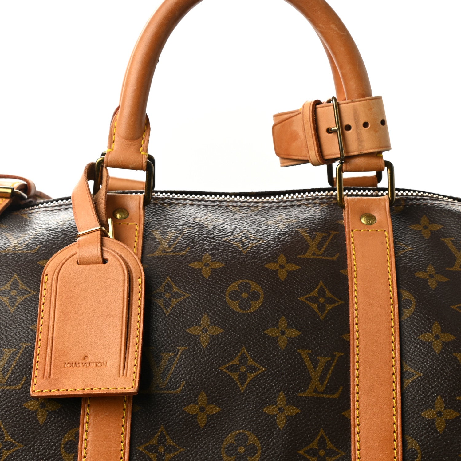 Louis Vuitton Monogram Keepall Bandouliere 50 9 of 15