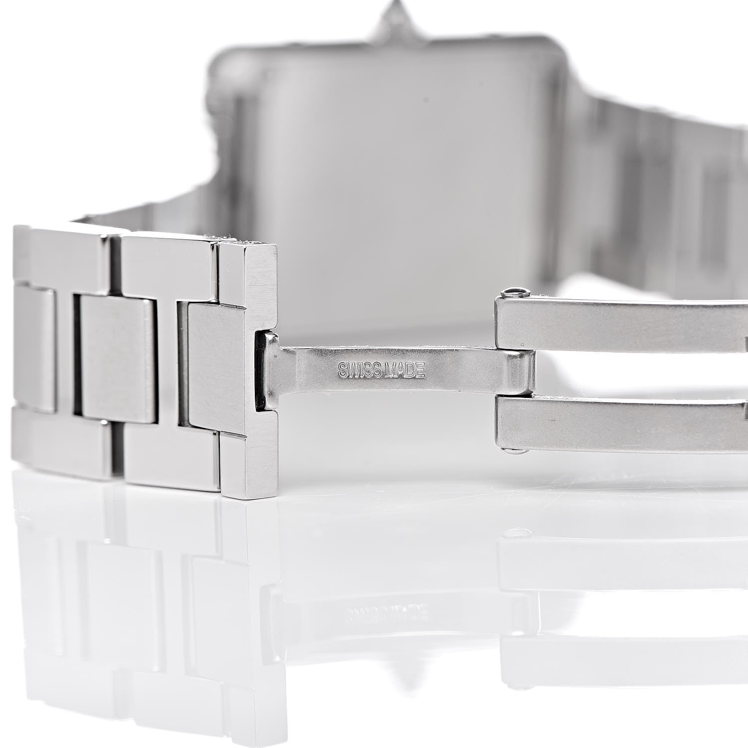 Cartier Stainless Steel 24mm Tank Solo Quartz Watch 6 of 9