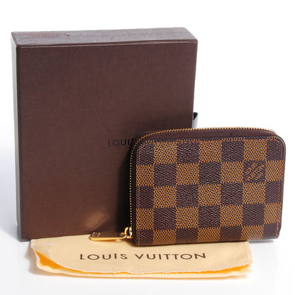 Louis Vuitton Damier Ebene Zippy Coin Purse 5 of 8