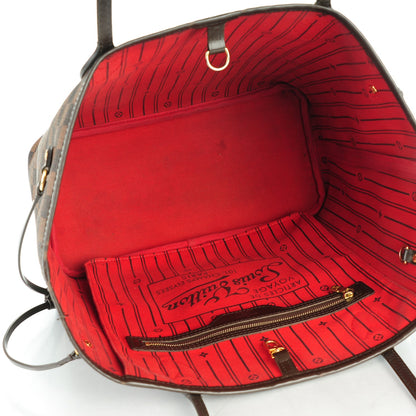 Louis Vuitton Damier Ebene Neverfull MM 5 of 10