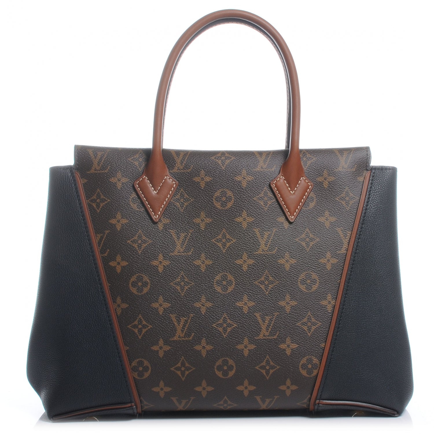 Louis Vuitton Monogram Tote W PM Black 1 of 8
