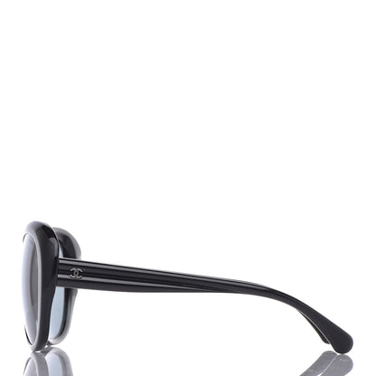 Chanel Signature Oval Sunglasses 5312 Black 3 of 9