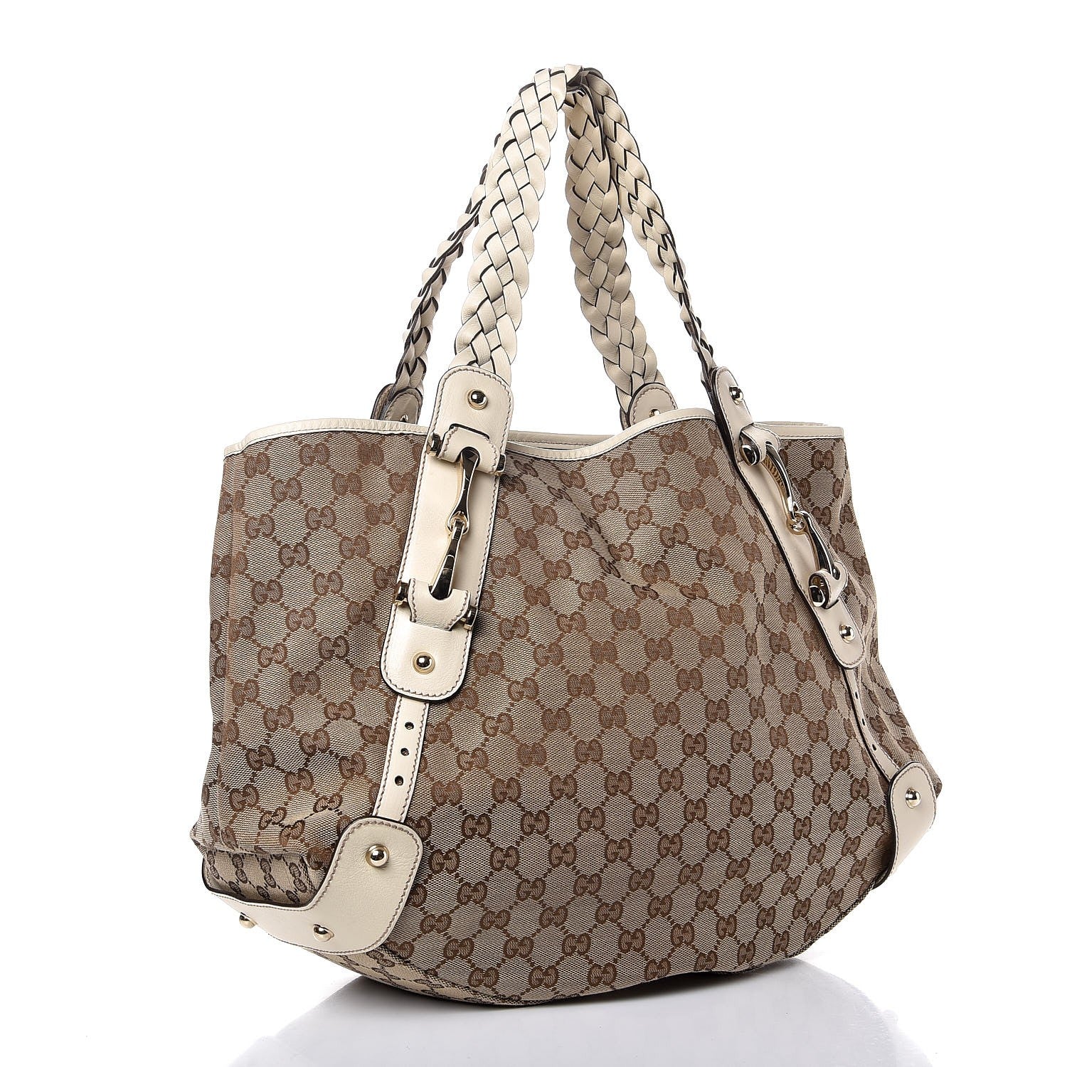 Gucci Monogram Medium Pelham Shoulder Bag Off White 3 of 7