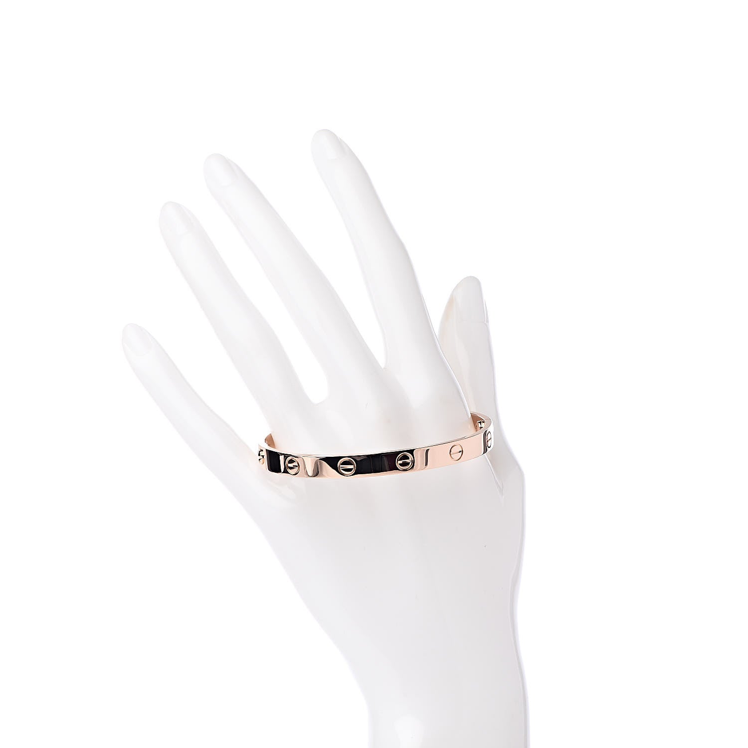 Cartier 18K Pink Gold LOVE Bracelet 18 2 of 6