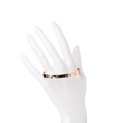 Cartier 18K Pink Gold LOVE Bracelet 18 2 of 6