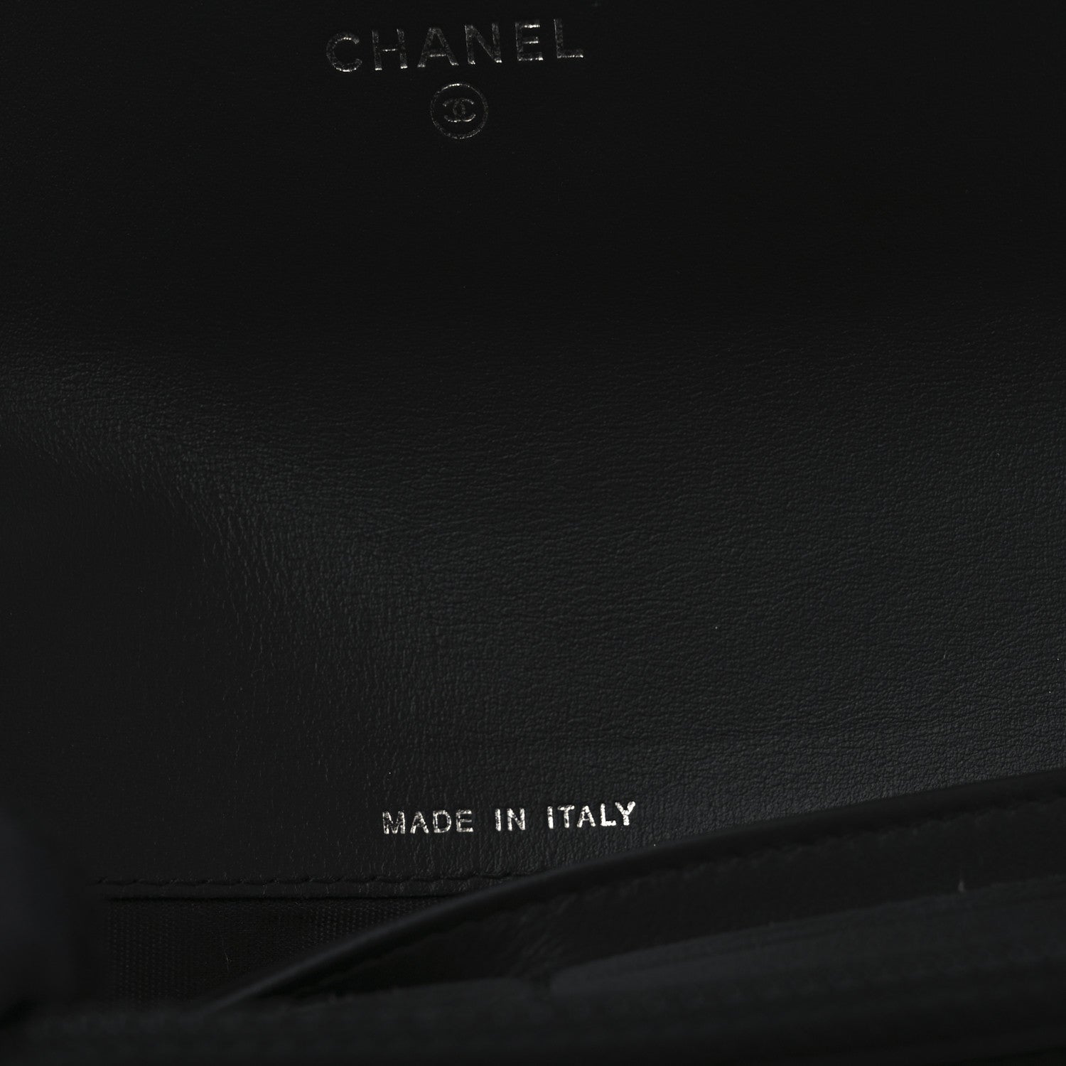 Chanel Caviar Quilted Large Boy Gusset Flap Wallet Black 9 of 10