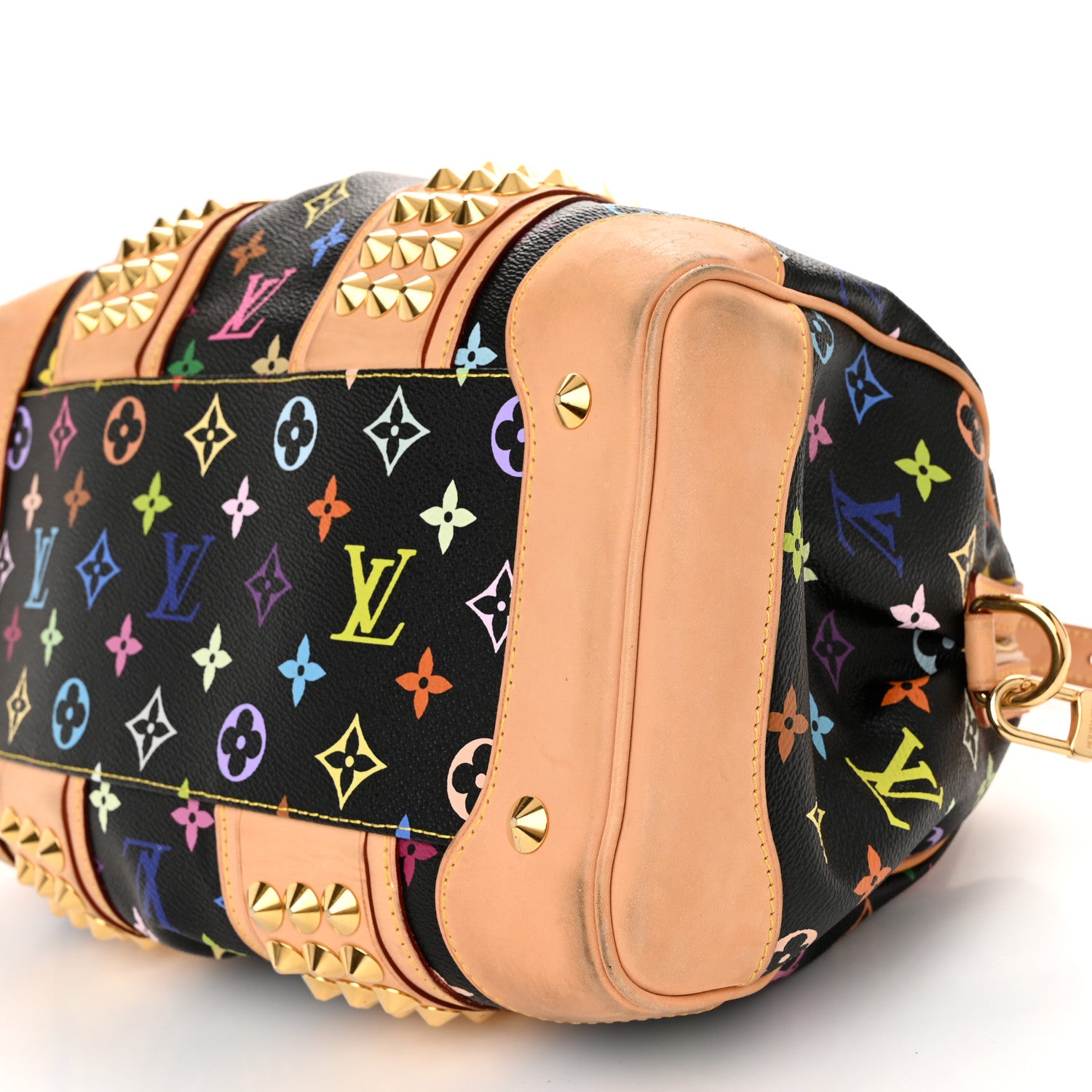 Louis Vuitton Monogram Multicolor Courtney MM Black 9 of 12