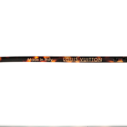 Louis Vuitton Conspiration Pilote Sunglasses Z0164U Gold 7 of 7