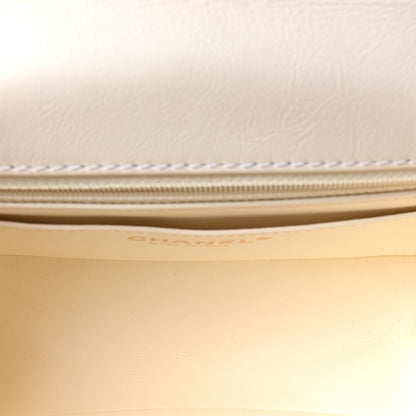 Chanel Aged Calfskin Quilted 2.55 Reissue Mini Flap White 5 of 11
