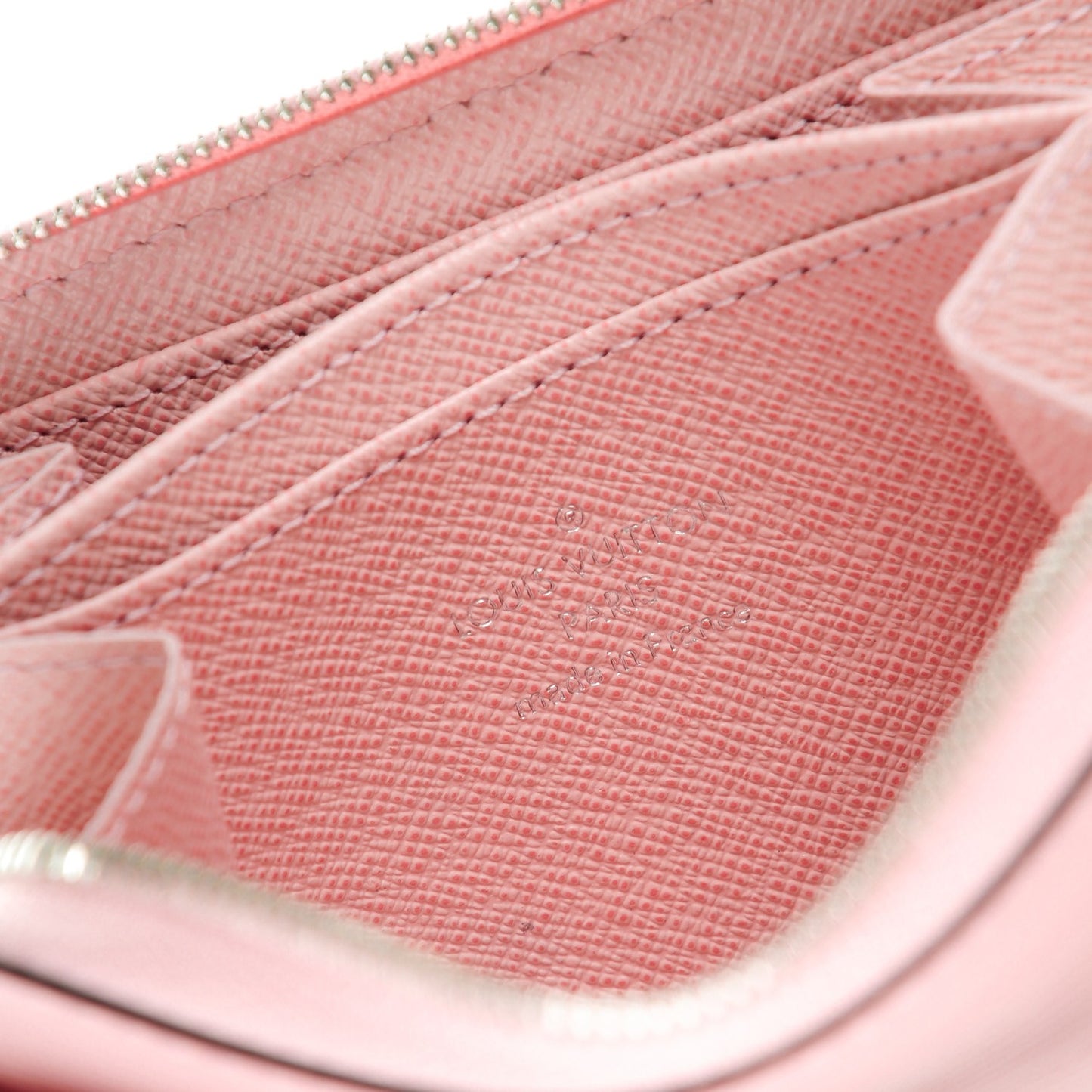 Epi Zippy Coin Purse Rose Ballerine