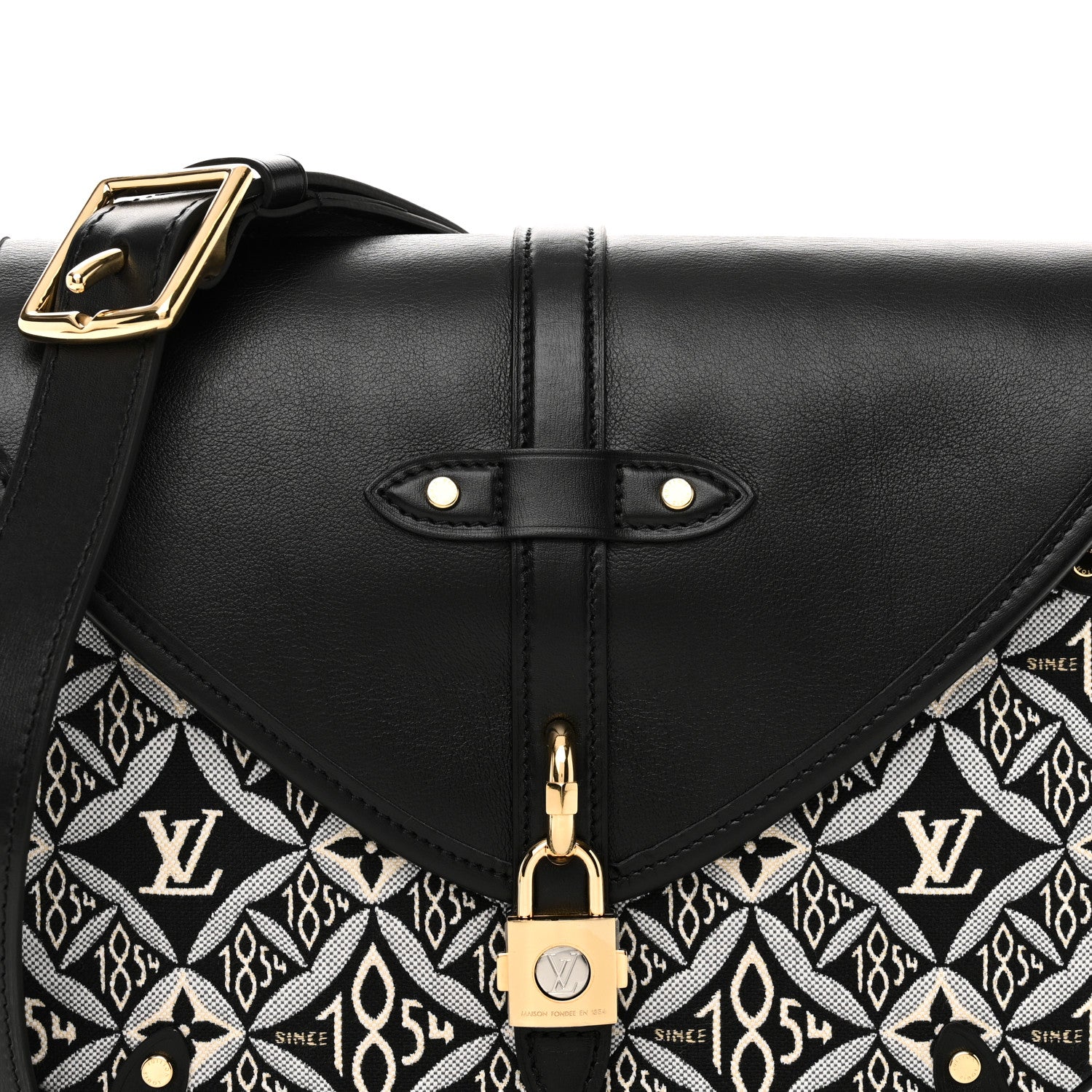Louis Vuitton Jacquard Since 1854 Neo Saumur MM Grey 7 of 9