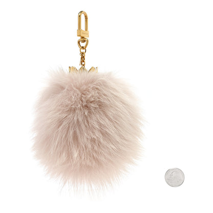 Louis Vuitton Fuzzy Bubble Bag Charm Light Pink 2 of 6