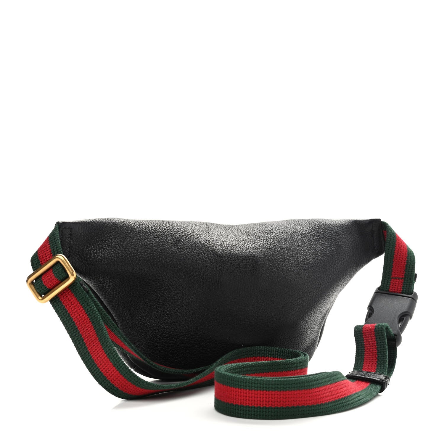 Gucci Grained Calfskin Small Logo Belt Bag Black 3 of 13