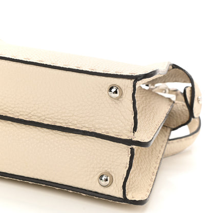 Fendi Cuoio Romano Selleria Chamois Small Peekaboo I SEE U Satchel Camelia Sand Cyber 9 of 9