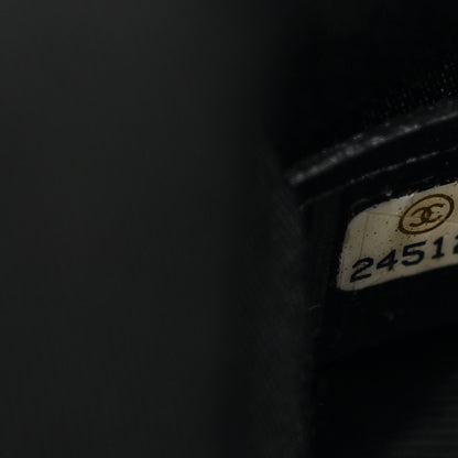 Chanel Caviar Chevron Quilted New Medium Boy Flap Black 8 of 11