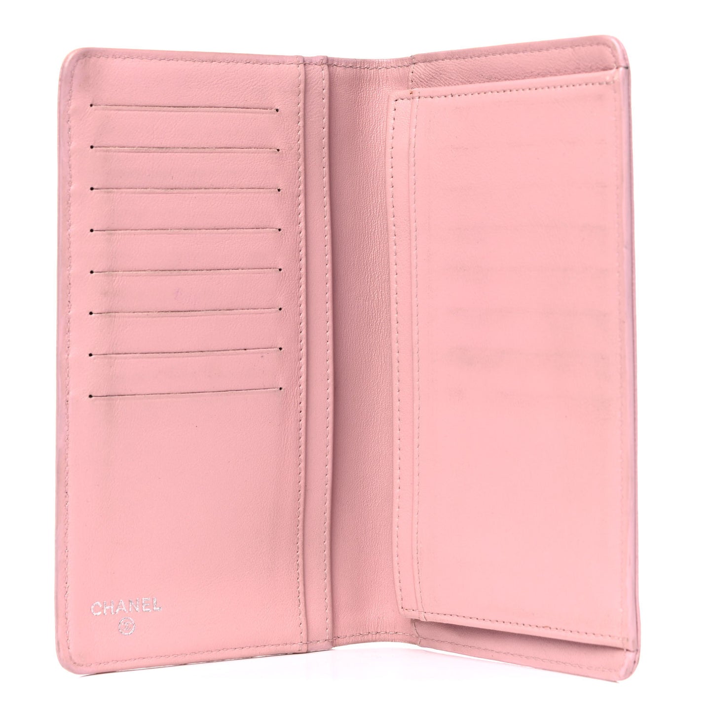 Caviar Timeless CC Yen Wallet Pink