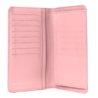 Chanel Caviar Timeless CC Yen Wallet Pink 5 of 17