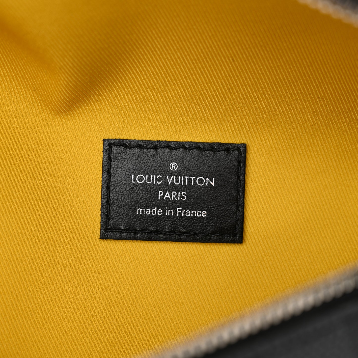 Damier Graphite Bumbag Yellow