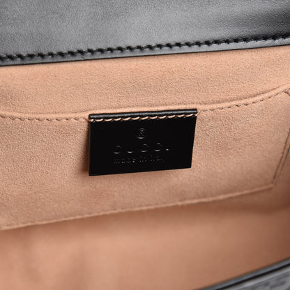Gucci Guccissima Small Padlock Shoulder Bag Black 6 of 9