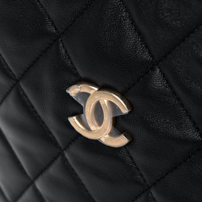 Chanel Lambskin Quilted Large CC Funky Town Hobo Black 11 of 11
