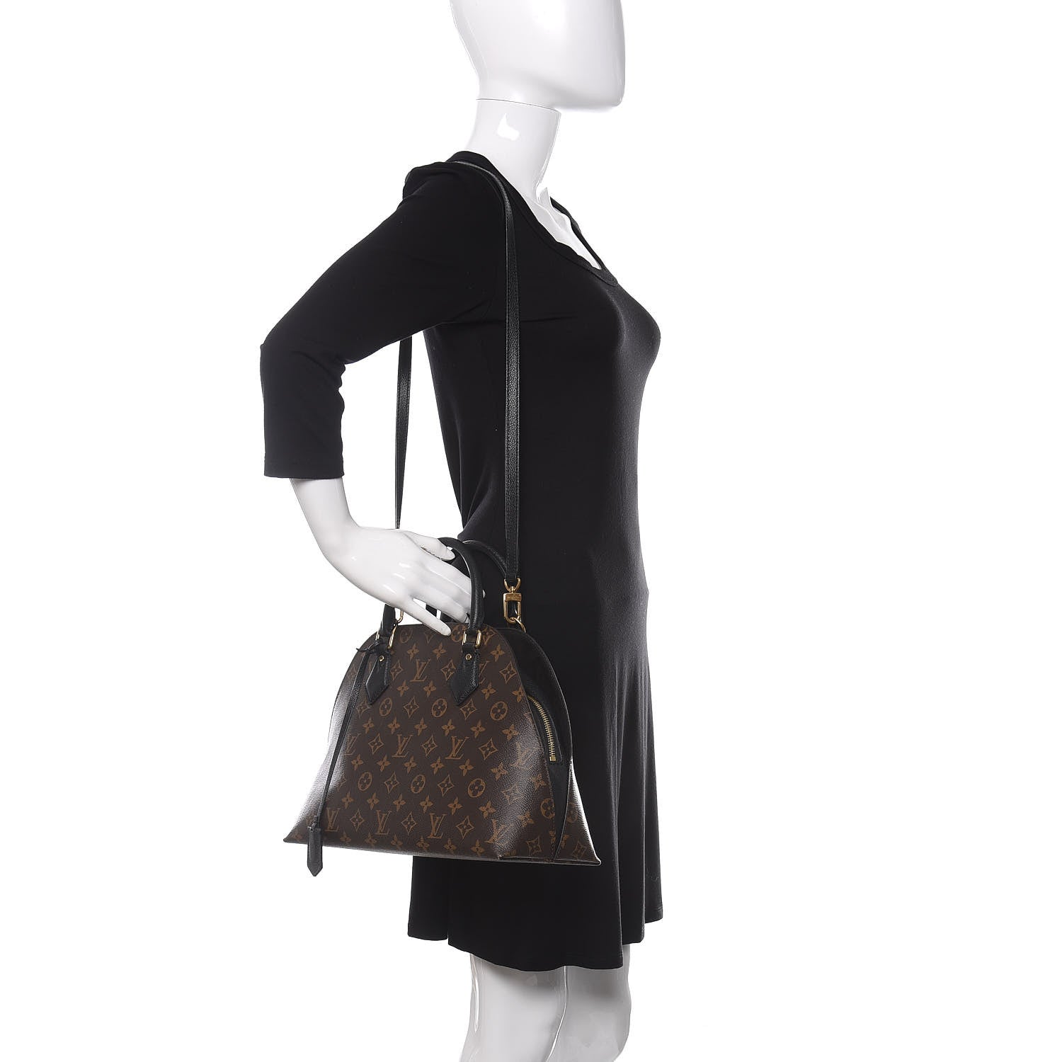 Louis Vuitton Monogram Alma BNB Black 2 of 13