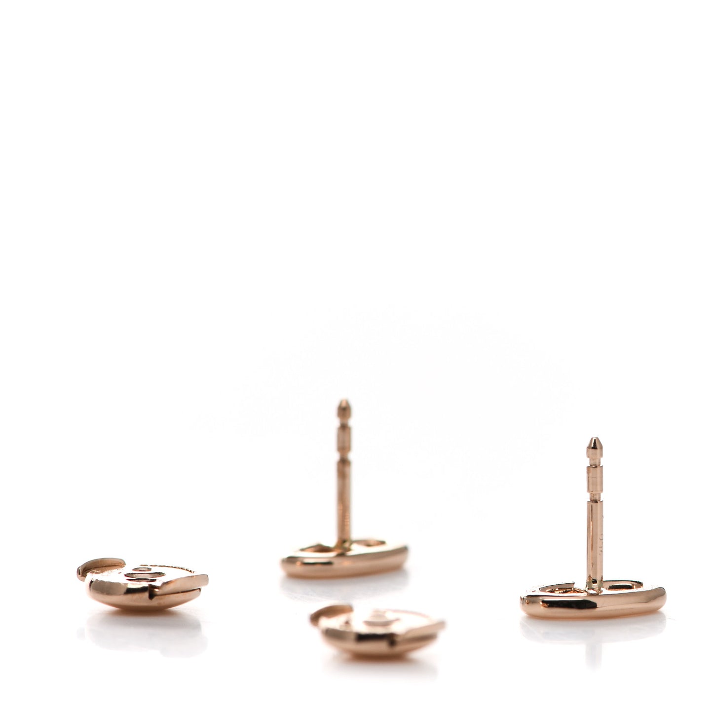 18K Rose Gold TPM Farandole Stud Earrings