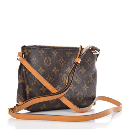 Louis Vuitton Monogram Pallas Crossbody Safran 3 of 7
