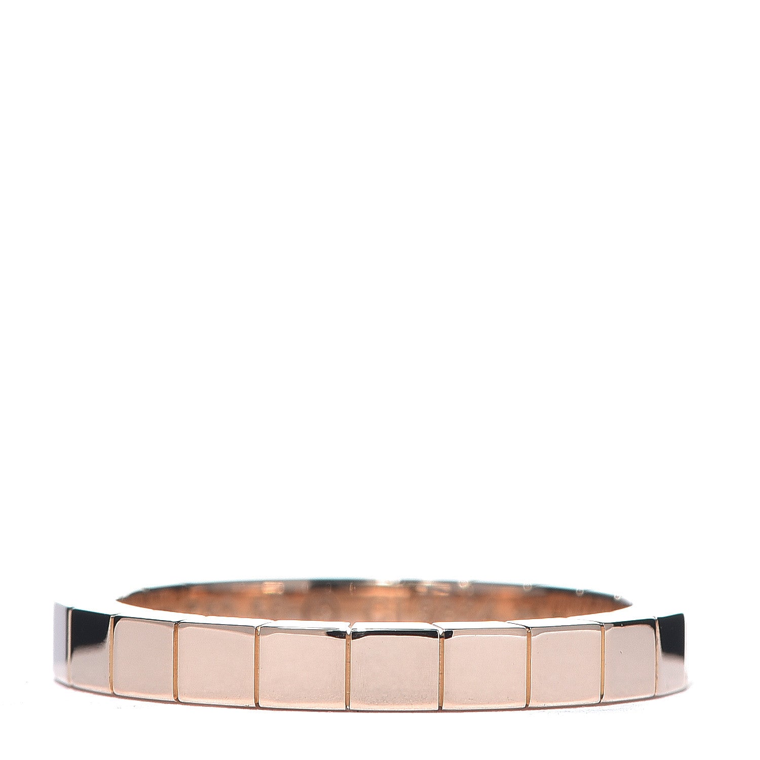 Cartier 18K Pink Gold 3mm Lanieres Ring 59 8.75 3 of 4