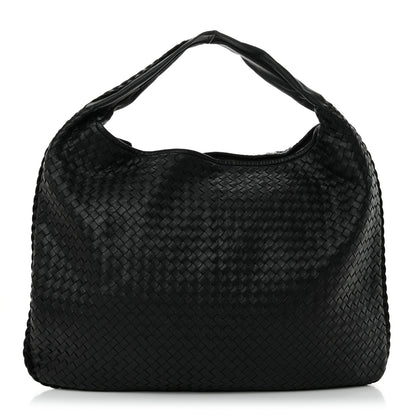 Bottega Veneta Nappa Intrecciato Maxi Veneta Hobo Black 1 of 13