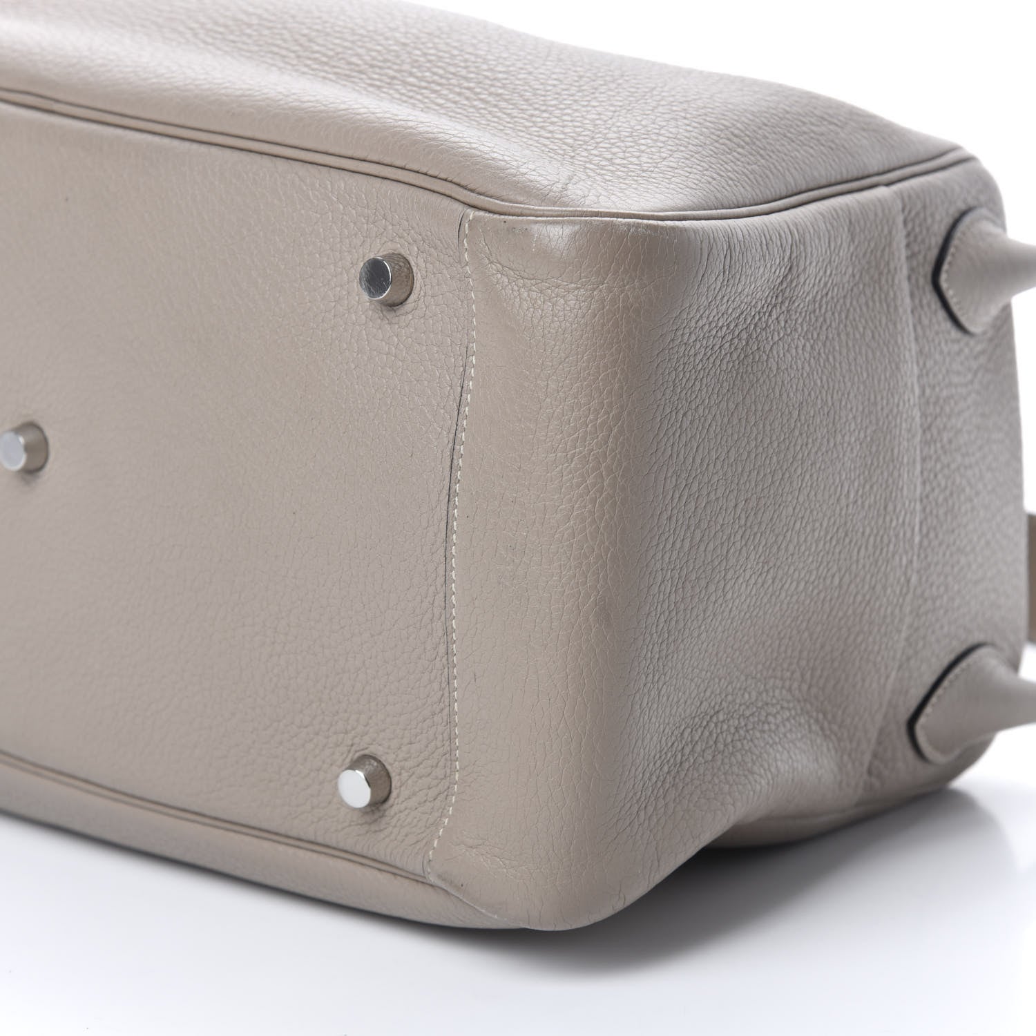 Hermes Taurillon Clemence Lindy 34 Gris Tourterelle 7 of 15