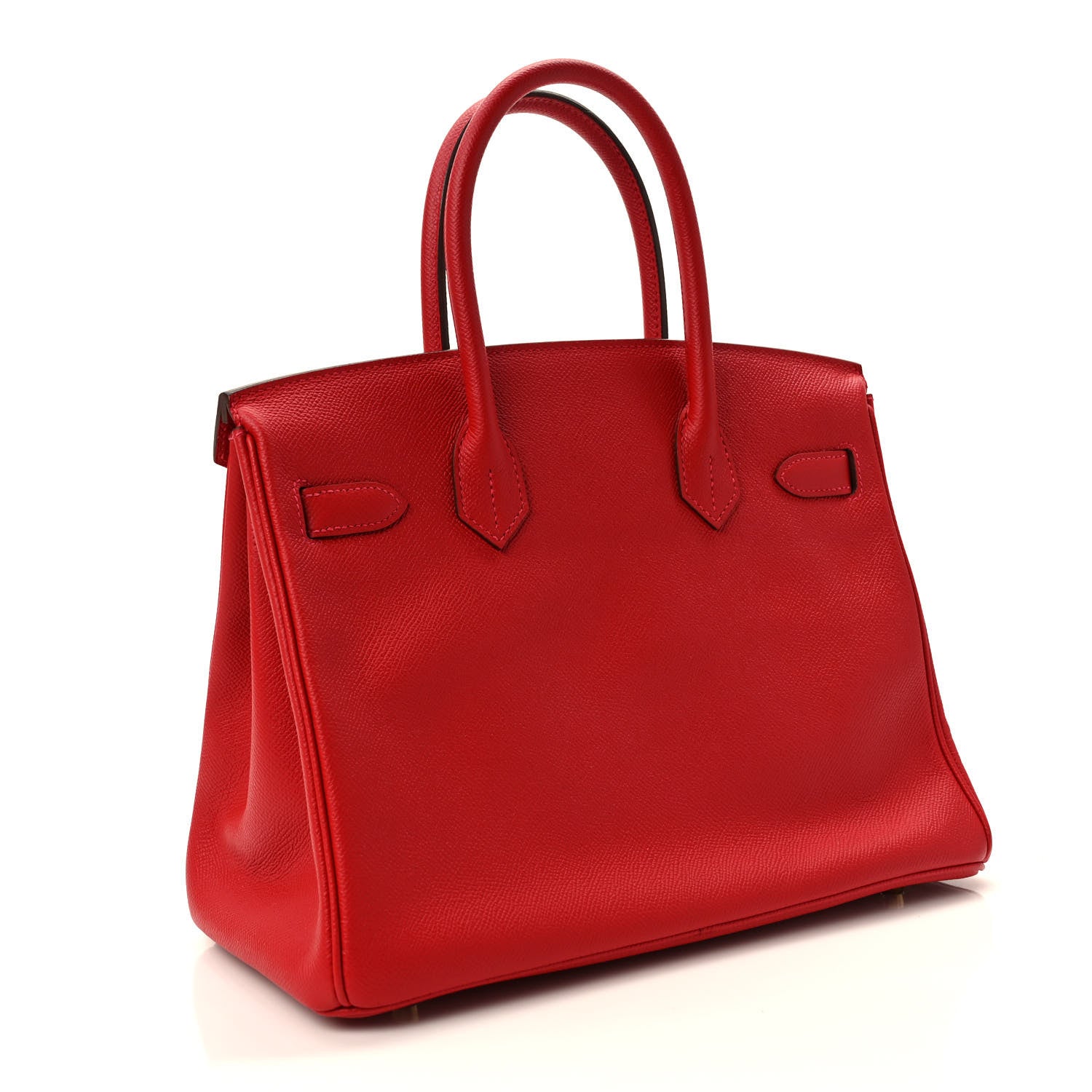 Hermes Epsom Birkin 30 Rouge Casaque 3 of 8