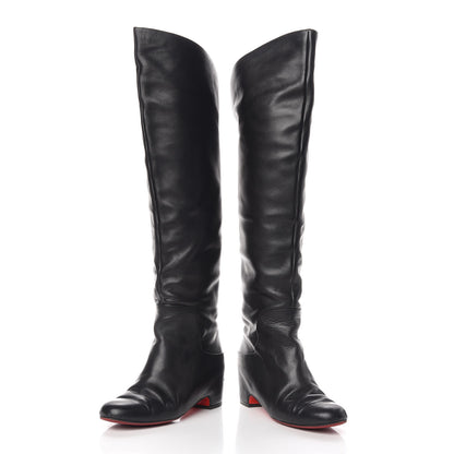 Christian Louboutin Nappa 30 Tall Boots 40 Black 6 of 10