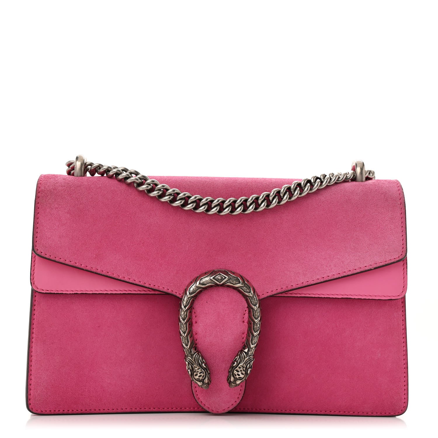 Gucci Suede Cudu Vitello Velvet Small Dionysus Shoulder Bag Pink Tropical Flower 1 of 16