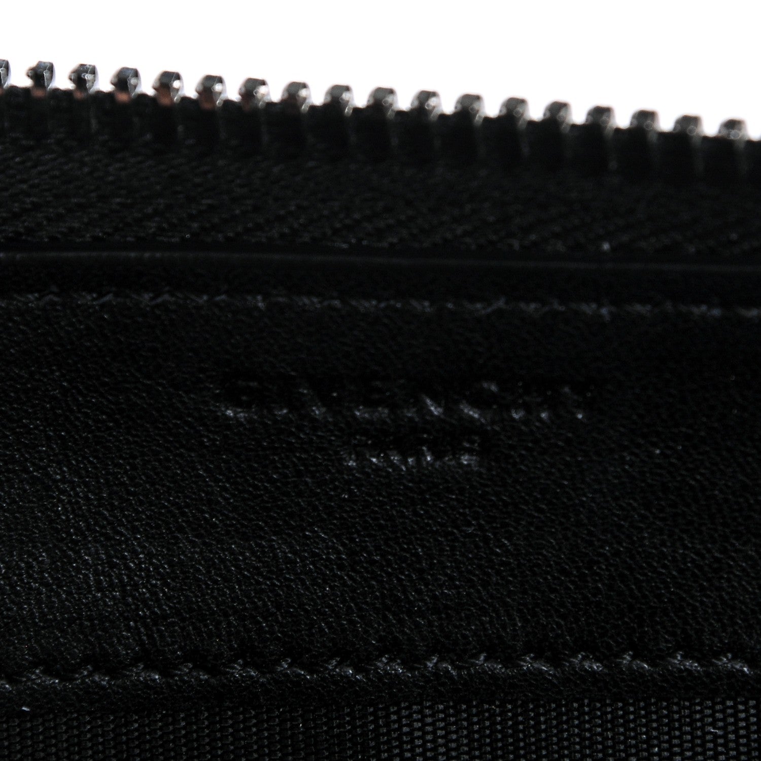 Givenchy Sugar Goatskin Pandora Zip Around Wallet Black 6 of 7